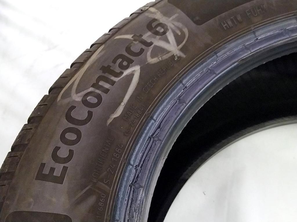 175/65 R15 84H CONTINENTAL ECOCONTACT 6 6.68MM 5.75MM 6.34MM 5.18MM A2817 TYRE