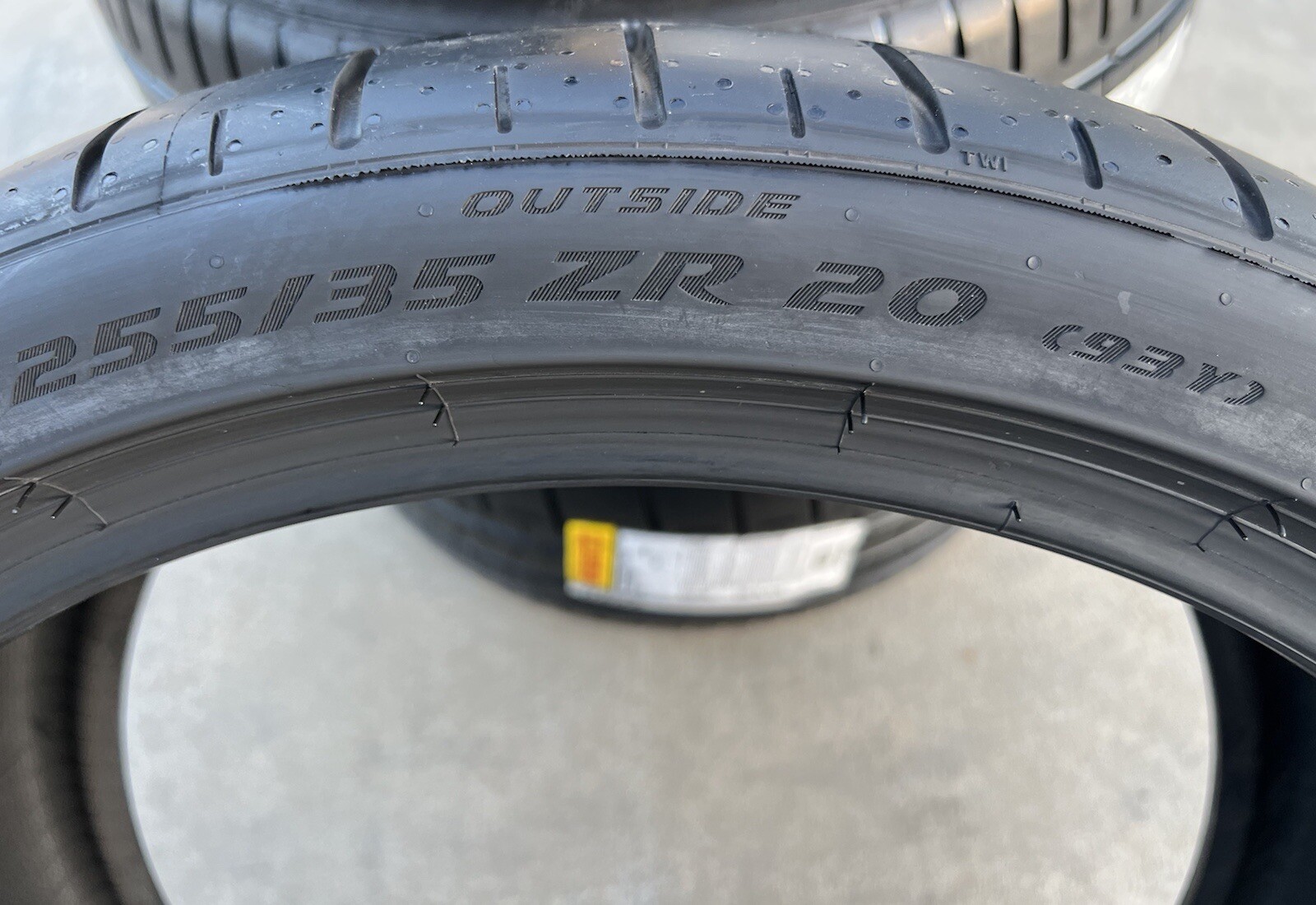 4X NEW Porsche 911 Tires Pirelli P Zero Corsa PZC4 2X 255/35ZR20 & 2X 315/30ZR21