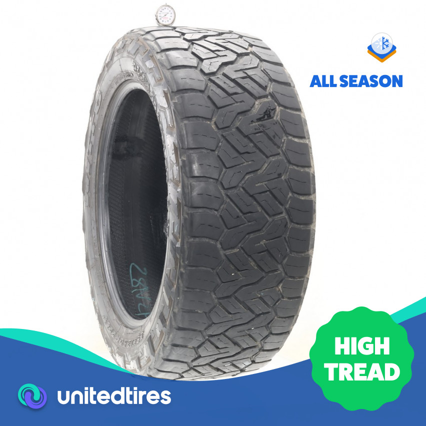 Used LT 35X12.5R22 Nitto Recon Grappler A/T 121R – 9/32