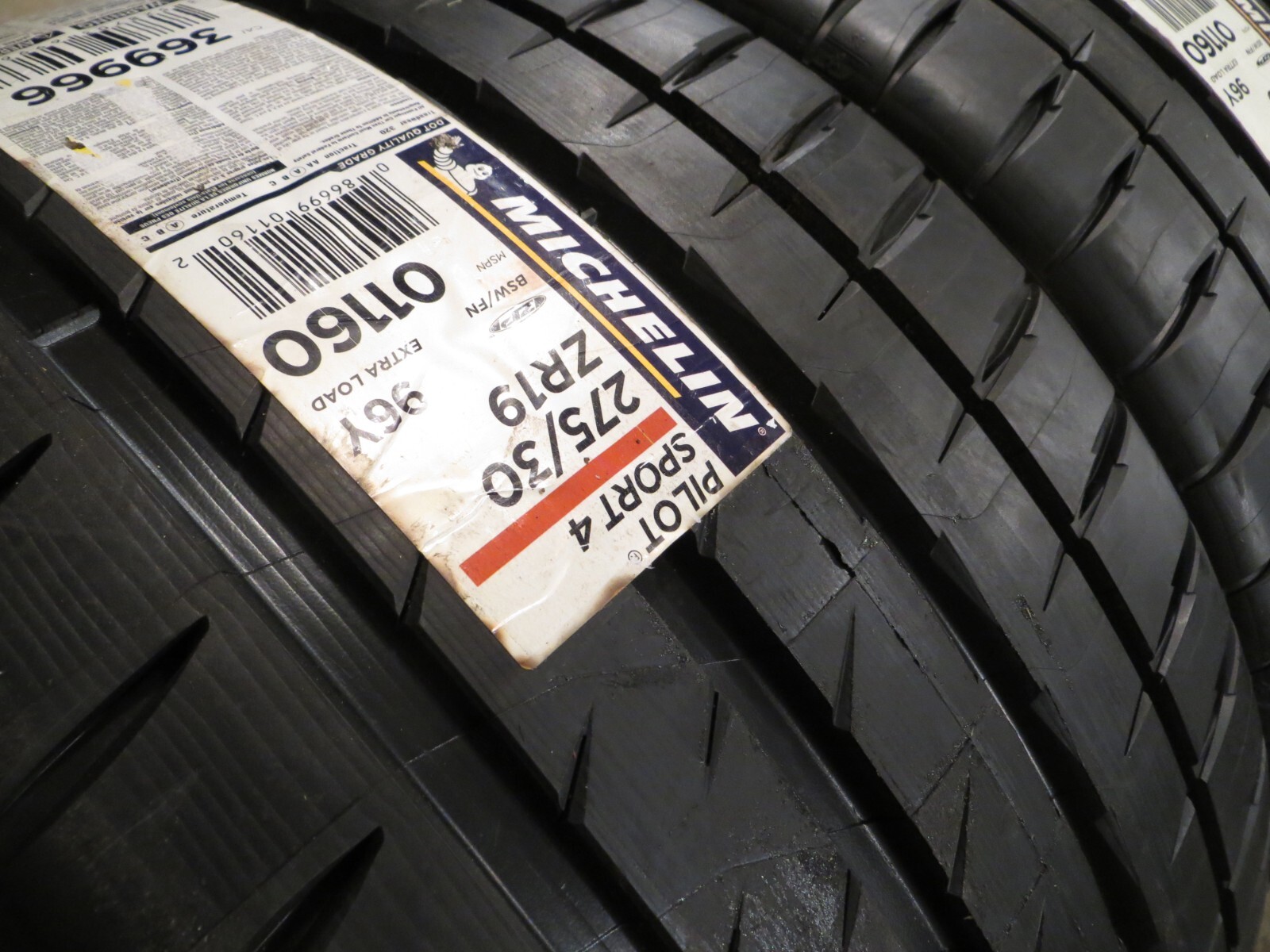 NEW 2 TWO MICHELIN PILOT SPORT 4 ZP 275/30ZR19 96Y XL FRANCE 275 30 19 2851