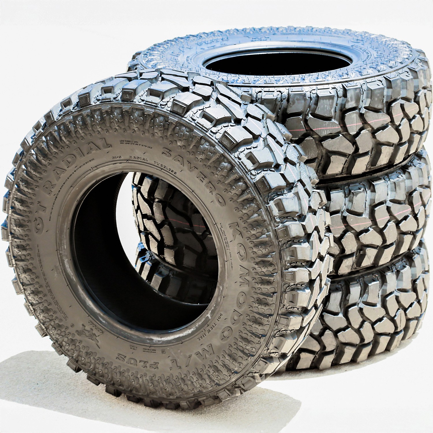 Tire GT Radial Savero Komodo M/T Plus LT 235/75R15 Load C 6 Ply MT Mud