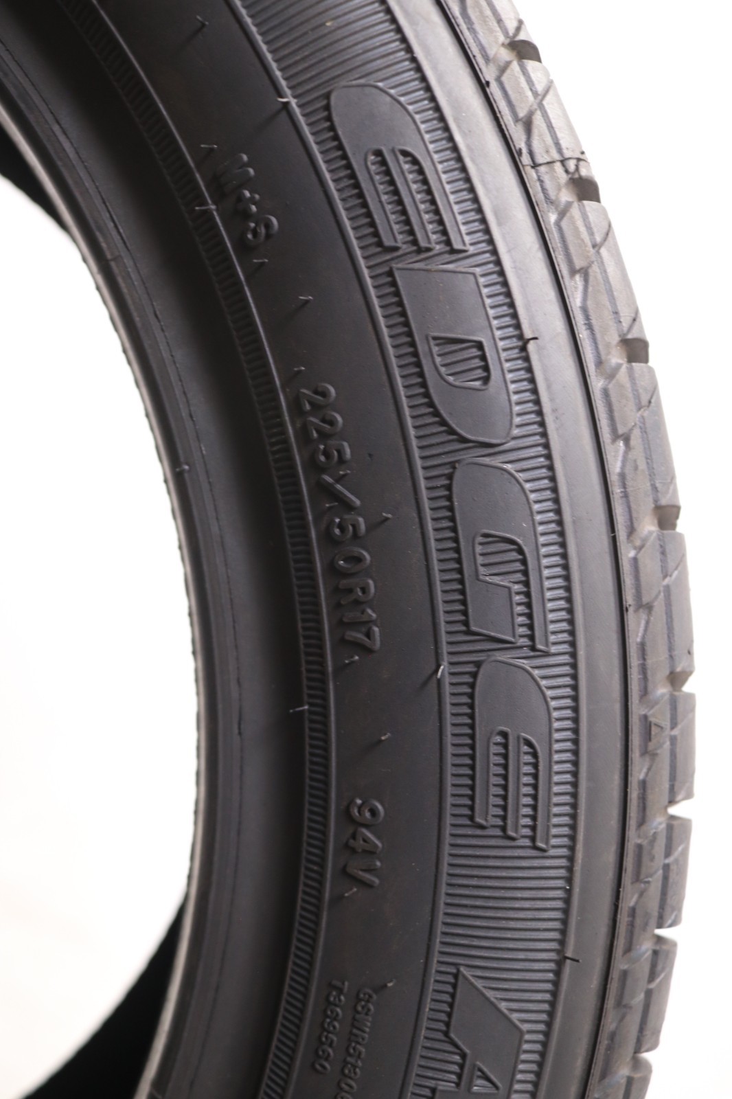 Set of 2 New 225/50R17 Kelly Edge A/S – 94V – 8.5/32