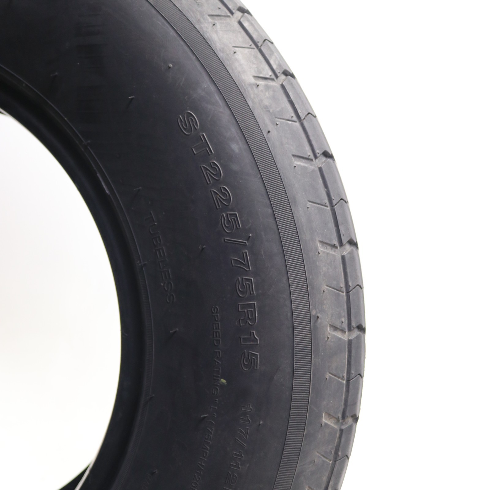 Set of 2 Used ST 225/75R15 Westlake Super ST – 117/112L – 8/32 No Repairs