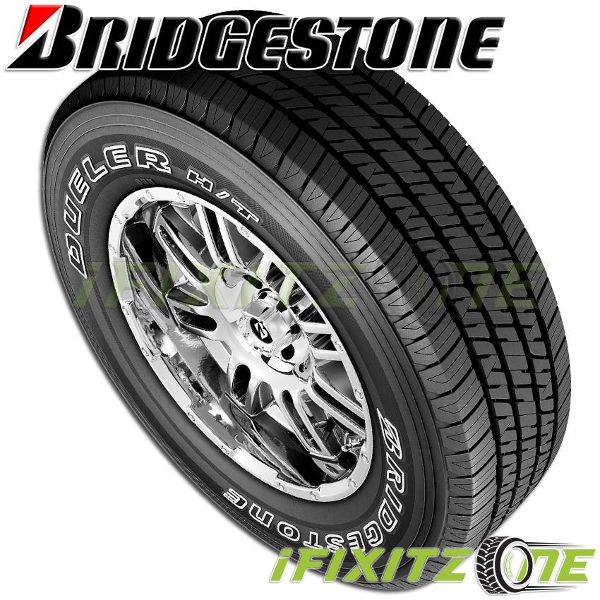 1 Bridgestone Dueler H/T 685 265/70R17 121/118R 10P All Season OWL Truck Tires