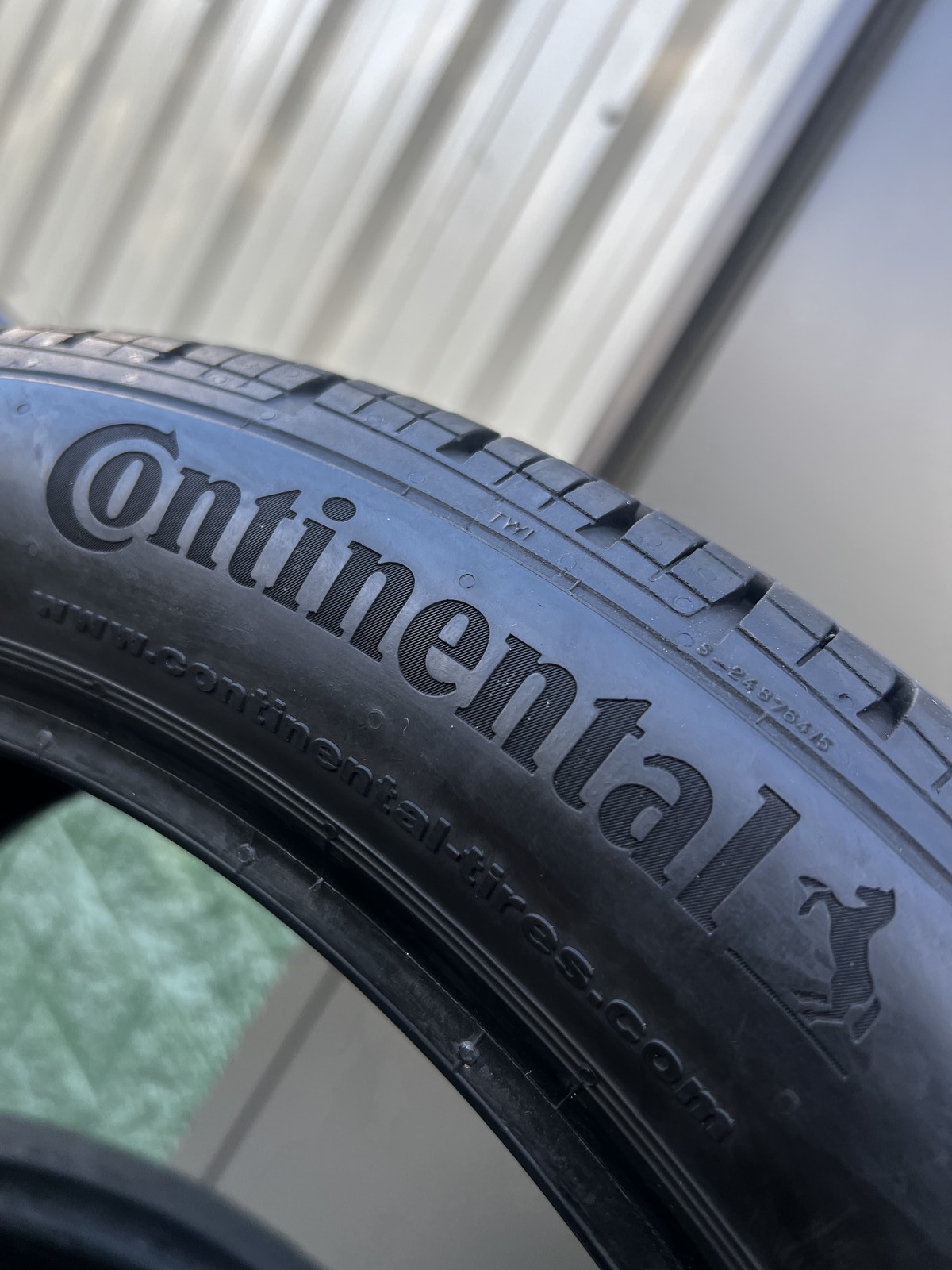 1 Tire Continental ProContact TX SSR ★ BMW 225/45R19 96H DOT.2523 8/32 NO Patch