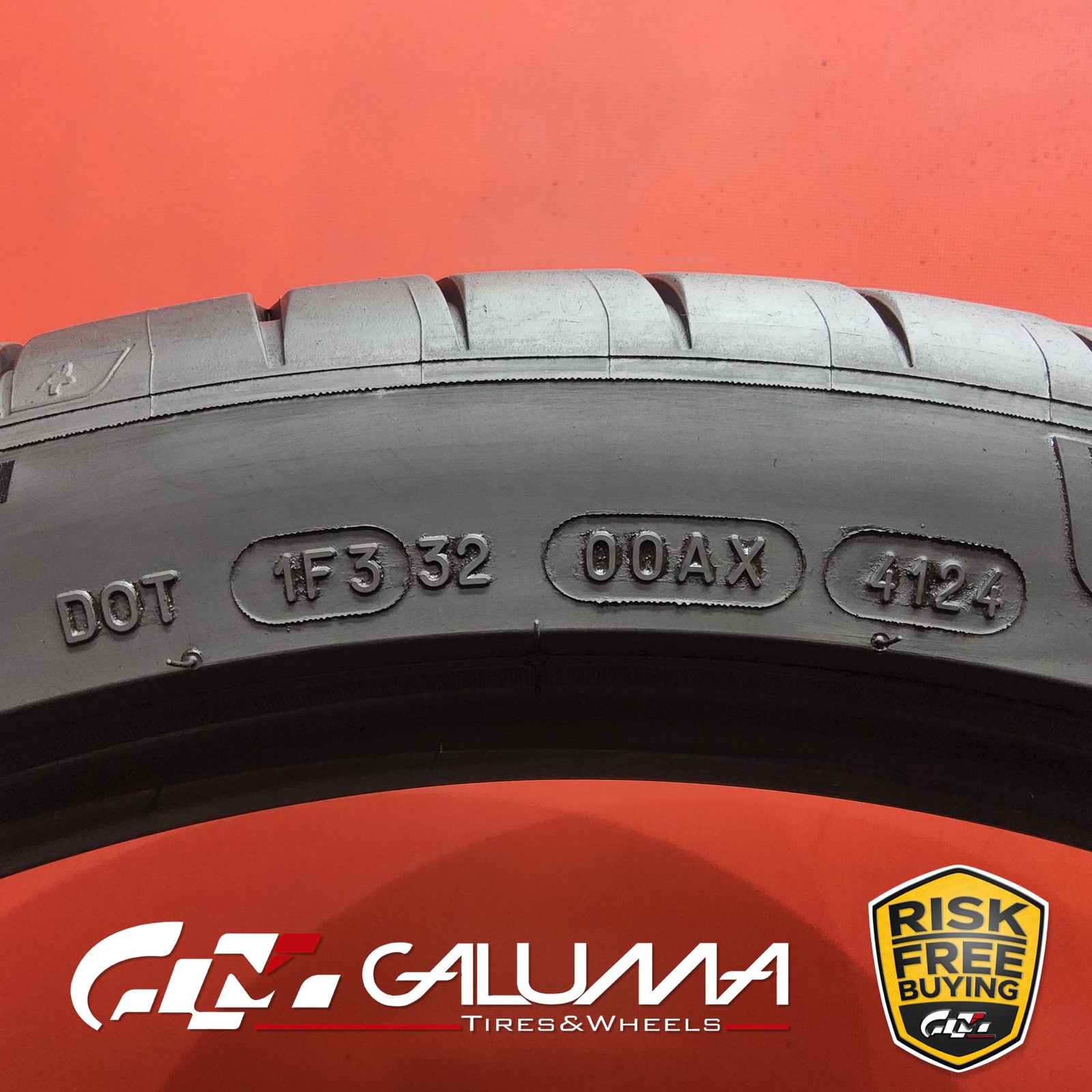 1 Tire Michelin Pilot Sport 4S XL 295/30ZR21 295/30/21 2953021 No Repairs #95617
