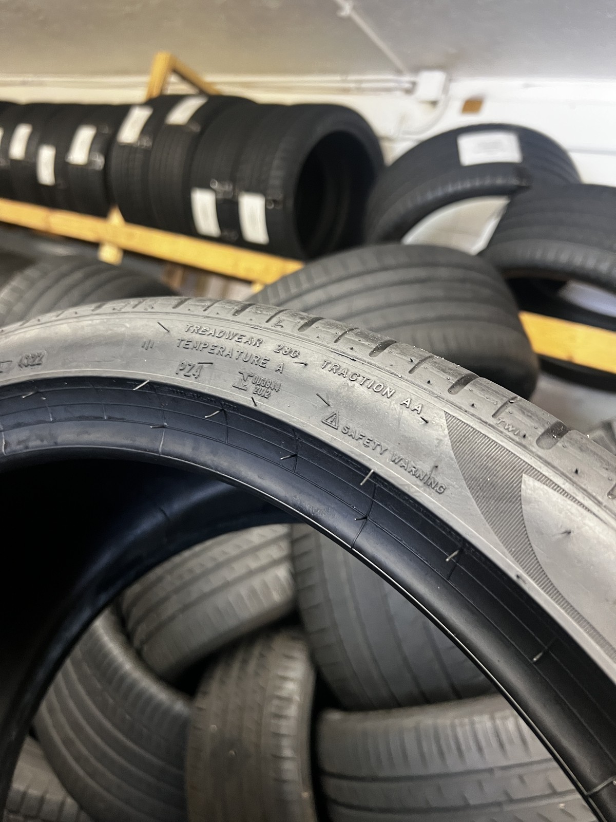 1 Tire Pirelli P Zero PZ4 BMW HL 315/30R23 111Y DOT.4322 6/32 No Patch