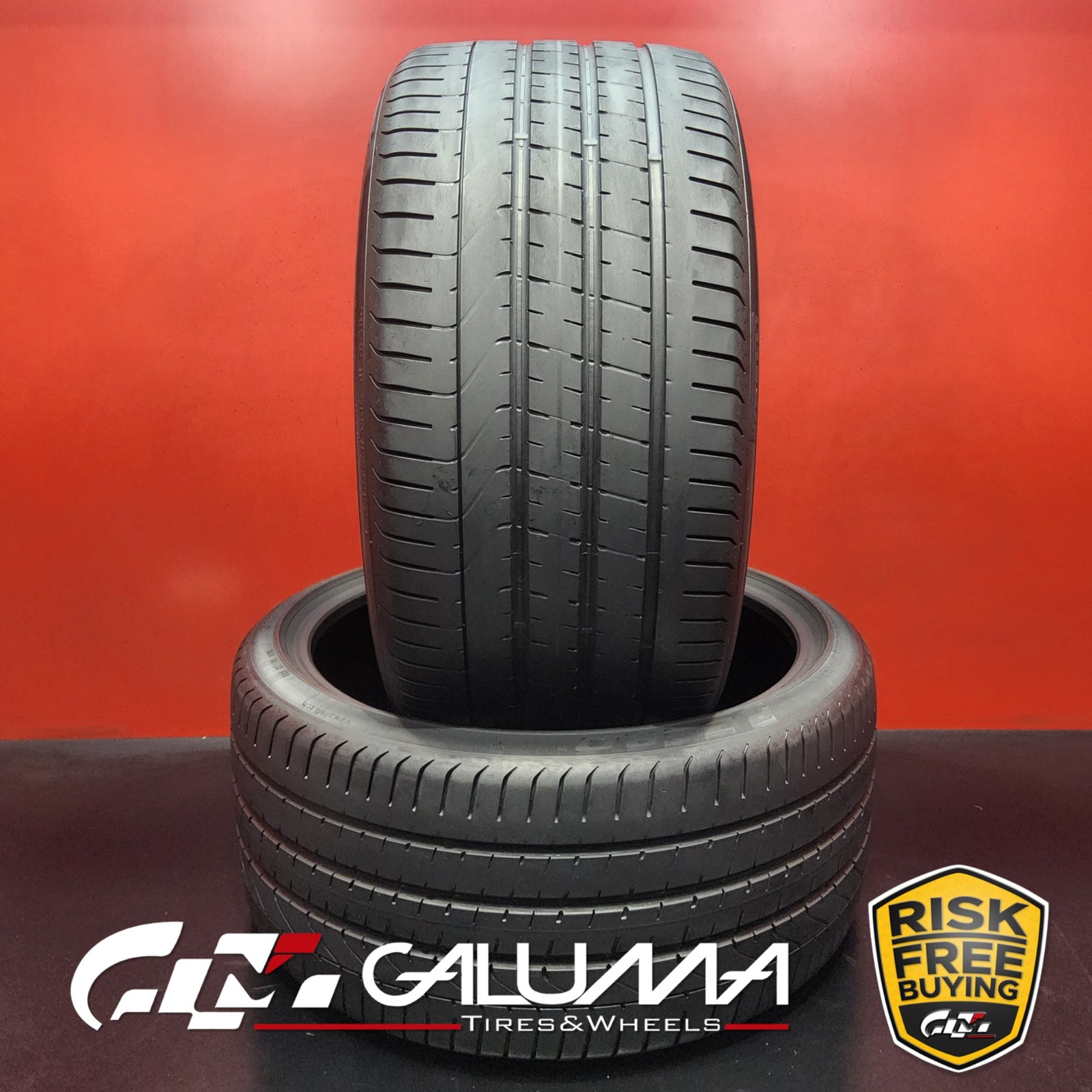 Set of 2 Tires Pirelli P Zero XL 315/30ZR22 315/30/22 3153022 No Repairs #89524