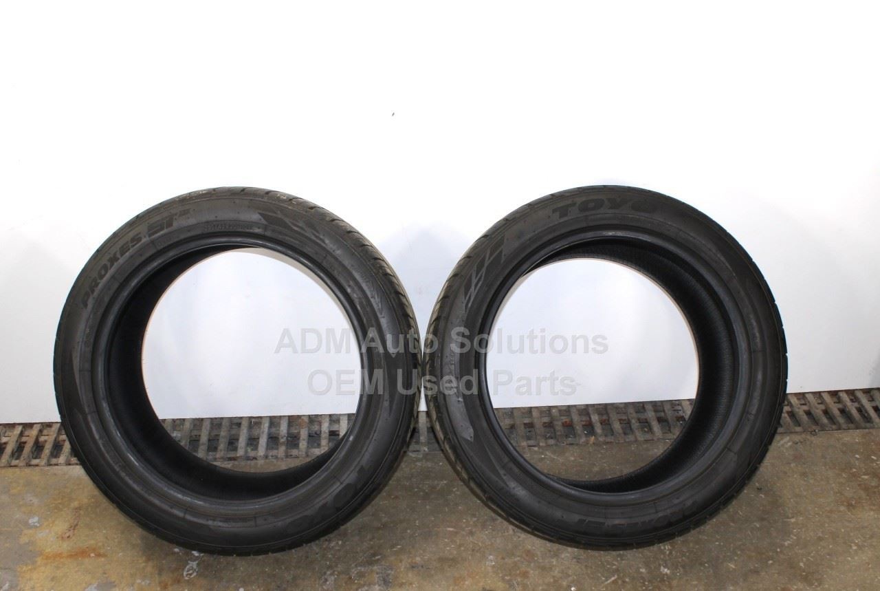 PAIR OF 2 USED TIRES TOYO PROXES ST III 295/40R20 110V ALL SEASON 295 40 20 OEM