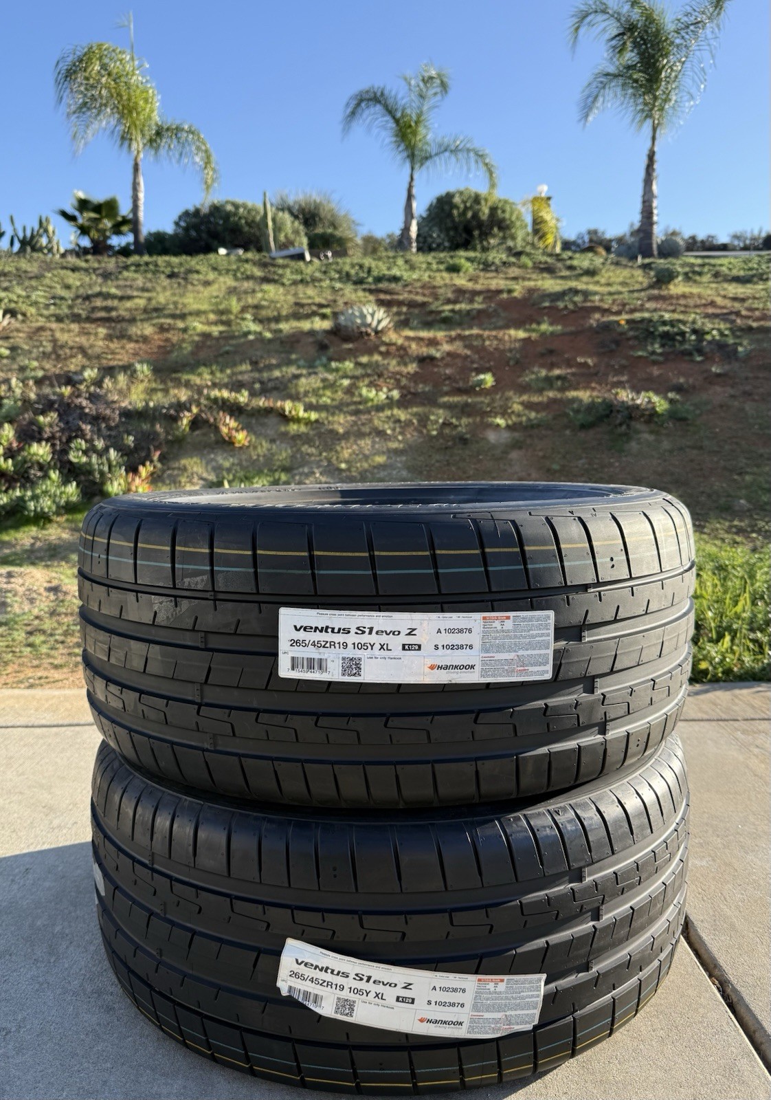 4X NEW Hankook Ventus S1 evo Z Porsche Panamera 2X 265/45ZR19 & 2X 295/40ZR19