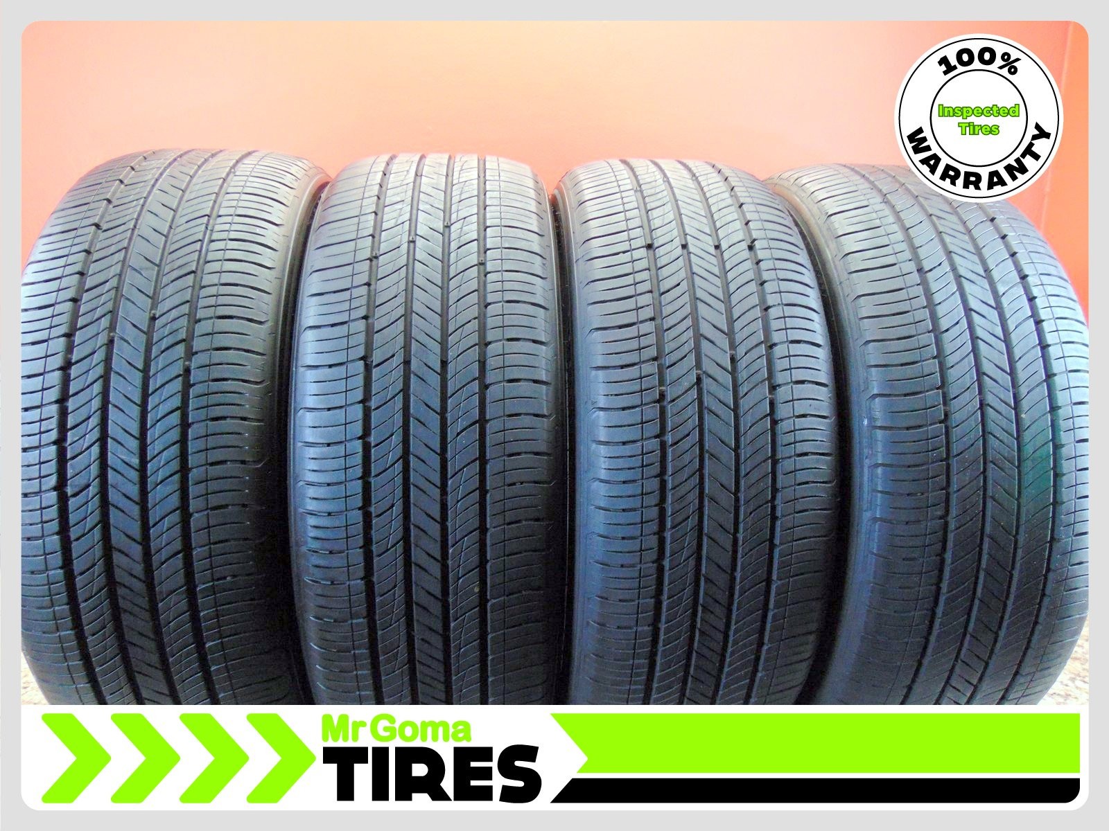 4 KUMHO CRUGEN HP71 245/50R20 USED TIRES 7.6/32 TREAD 245/50/20 102V 2455020