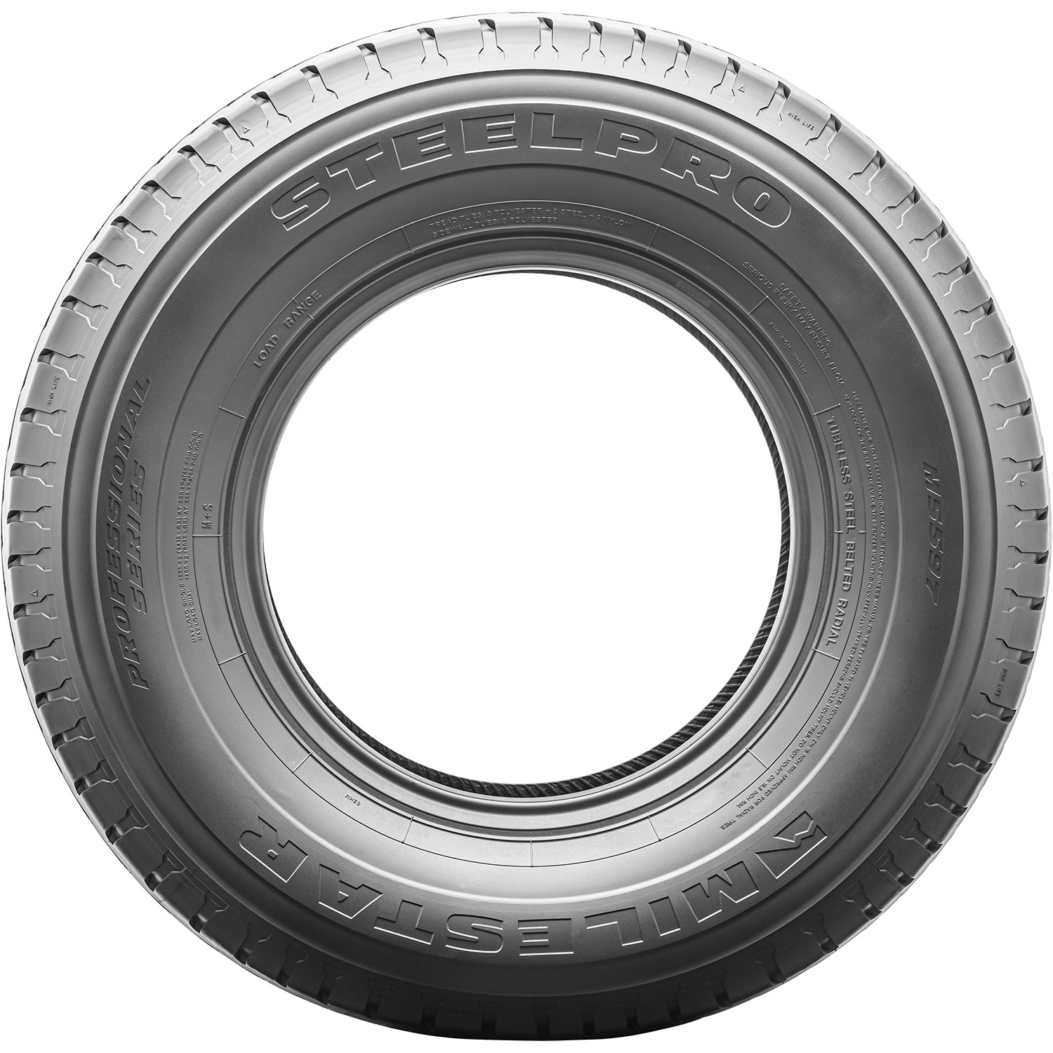 Tire Milestar SteelPro MS597 Steel Belted LT 8.75R16.5 Load E 10 Ply Light Truck