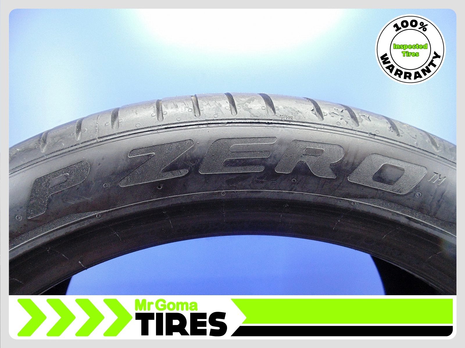 1 PIRELLI P ZERO PZ4 RSC RFT XL 315/35R21 USED TIRE 70% LIFE FOR BMW X5 Run flat