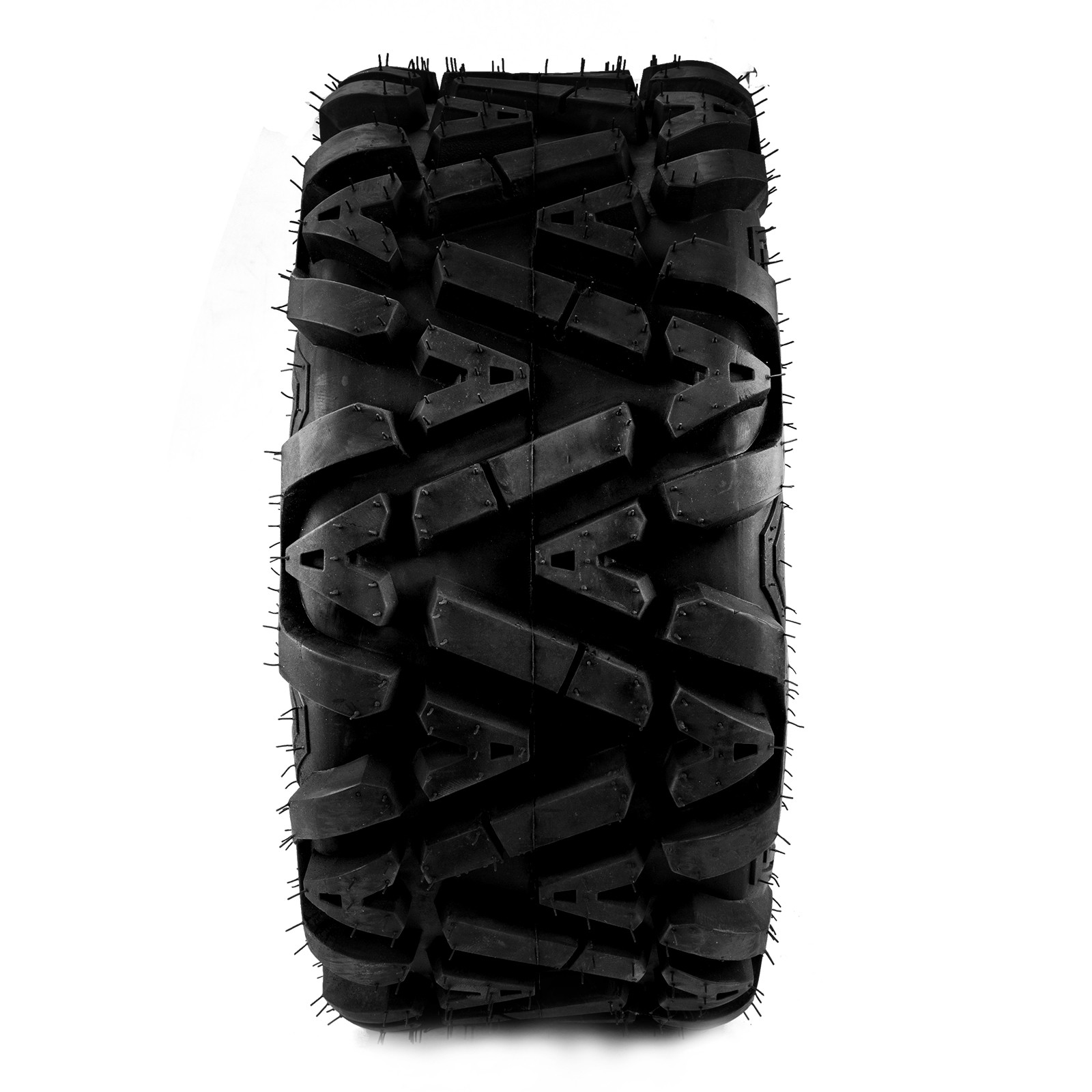 2PCS ATV TIRES 25×10-12 UTV All Terrain Tires 25 10 12 25x10x12 6 Ply