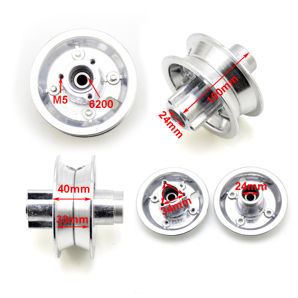 8″200×50 Wheel Hub Aluminium rims bearing tire Electric Scooter tyre E-Scooter