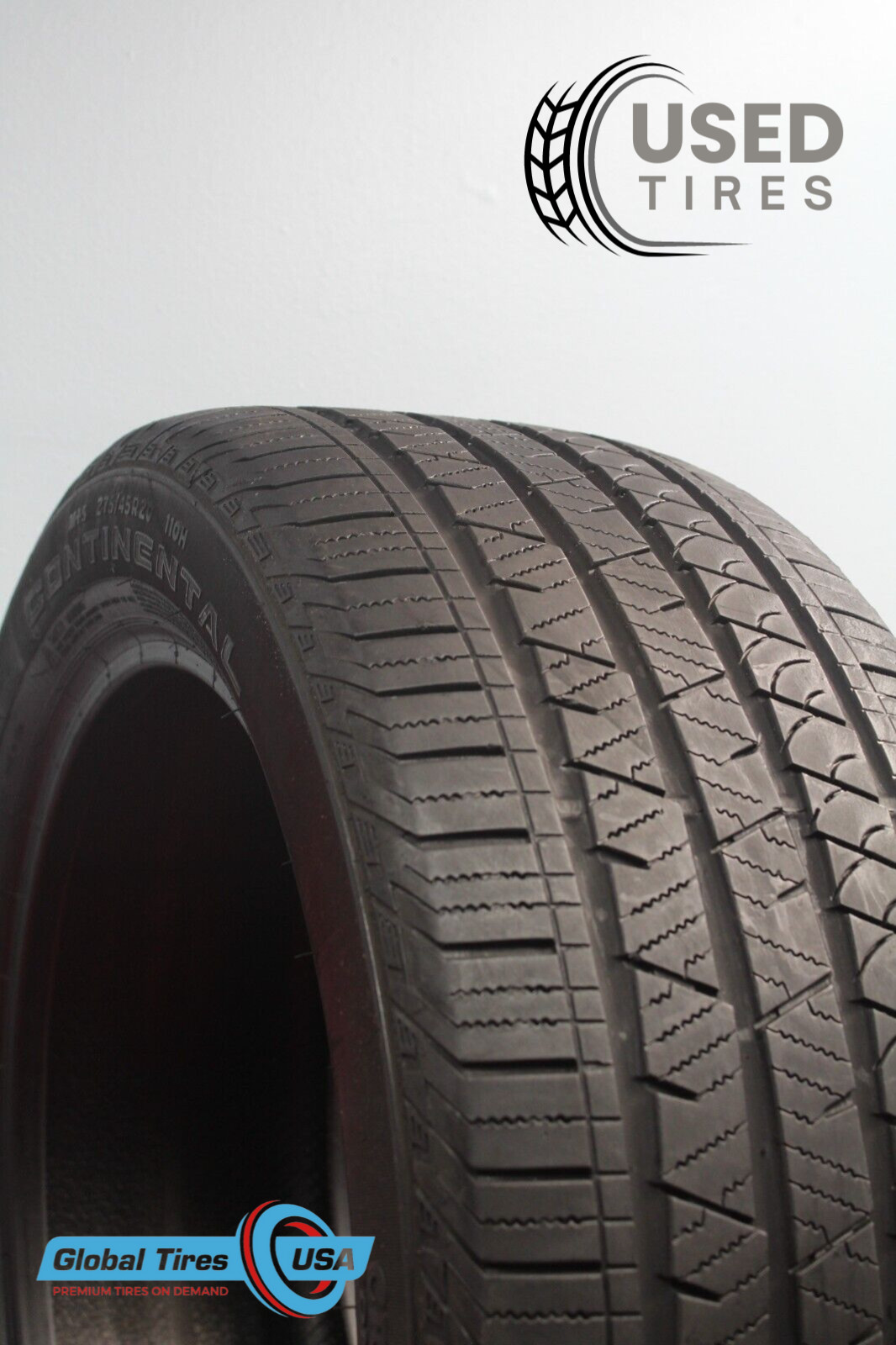 1 Used Continental CrossContact LX Sport SSR ★ RSC 275/45R20 275/45/20 2754520