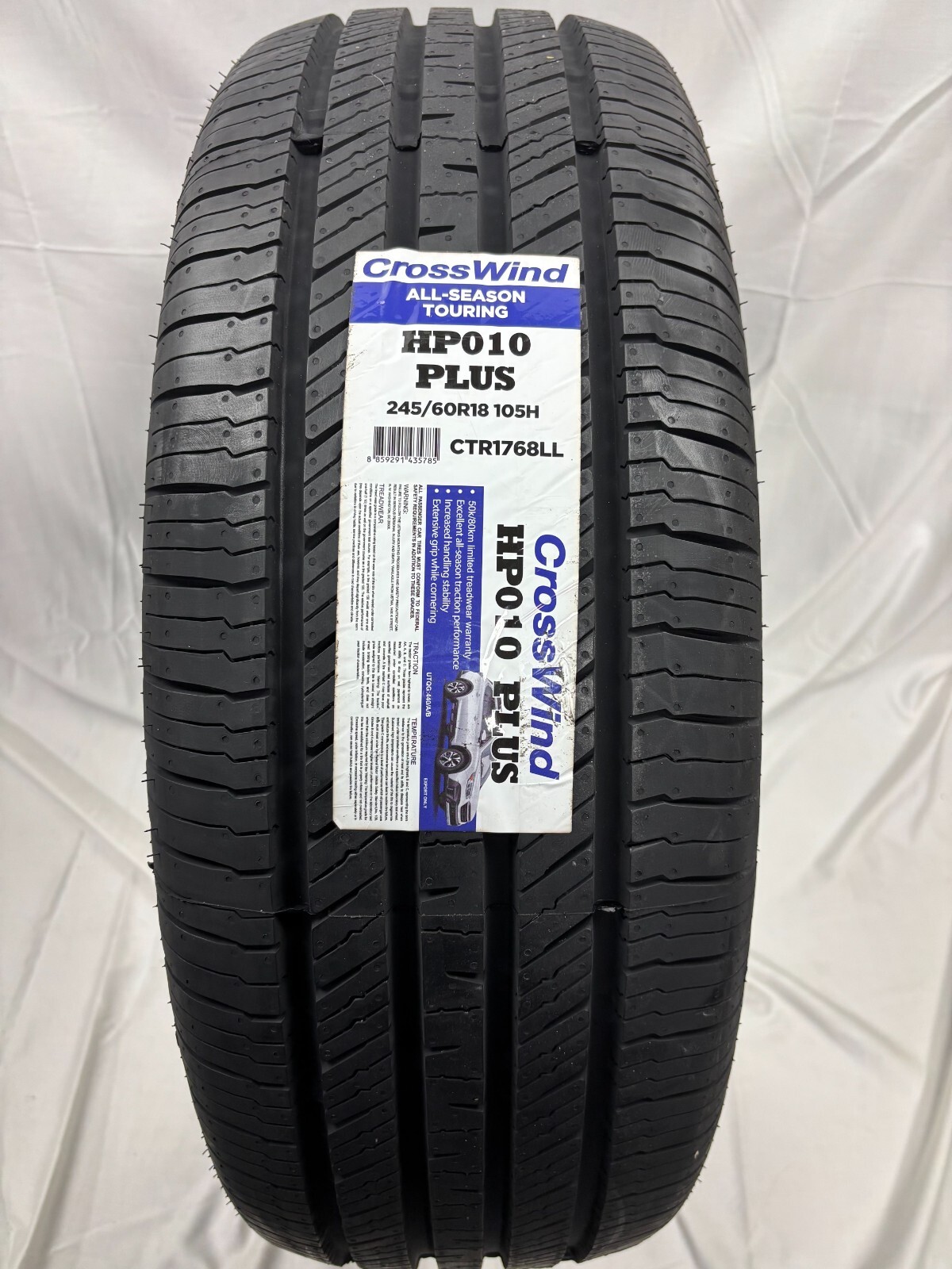 4 (Four) New Crosswind HP010 Plus – 245/60R18 Tires 2456018 245 60 18