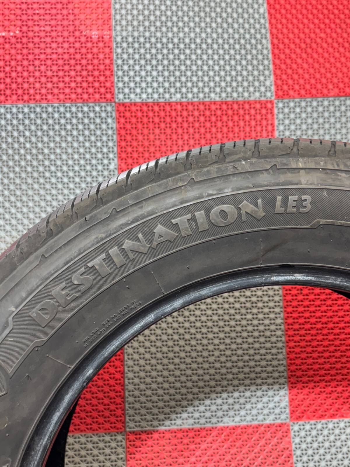 2x Used 245/60 R18 Firestone Destination LE3 Tires 8/32 Tread 245/60/18