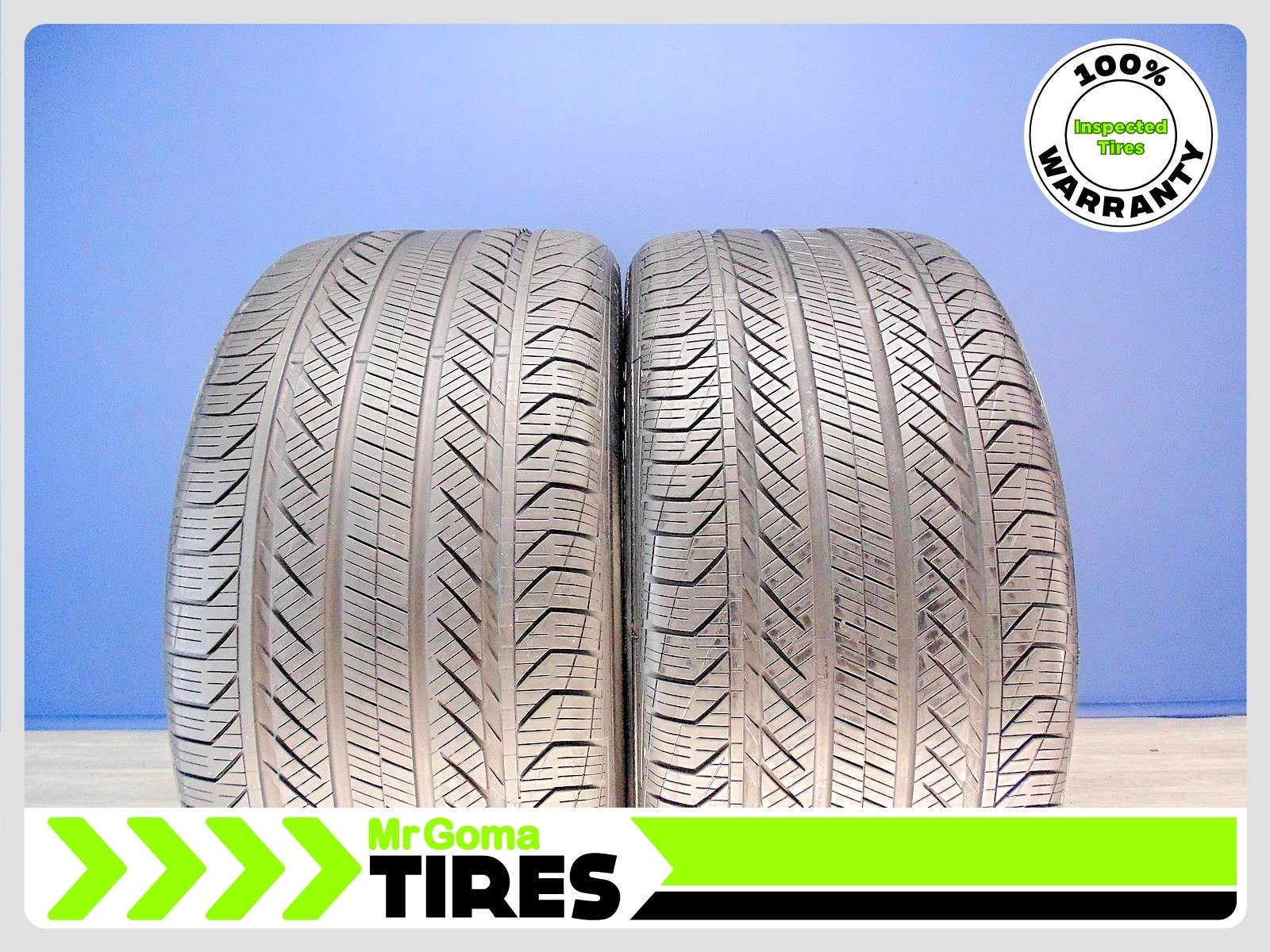 2 CONTINENTAL PROCONTACT GX XL 285/40R20 USED TIRES 7.3/32 TREAD 108H 2854020
