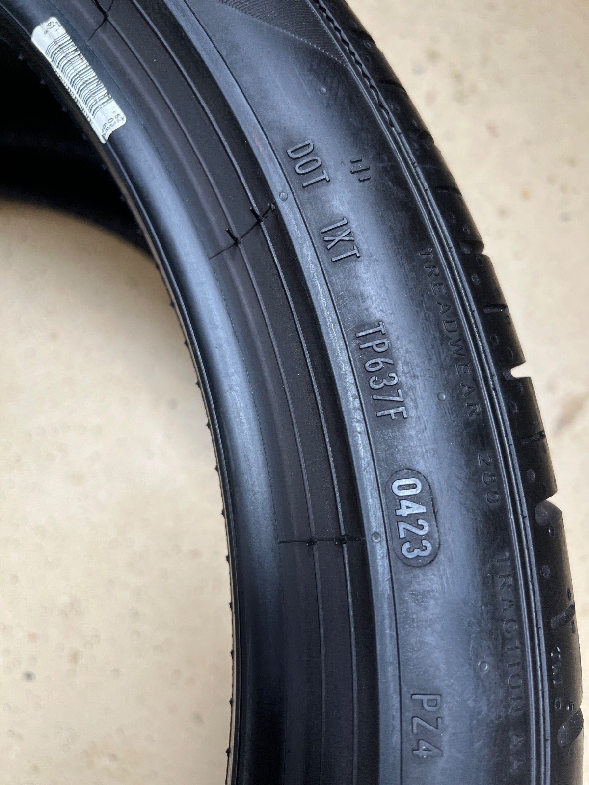 1 – NICE 315/30ZR21 XL (103Y) Pirelli P Zero PZ4 (ND0) Porsche OEM – 5072