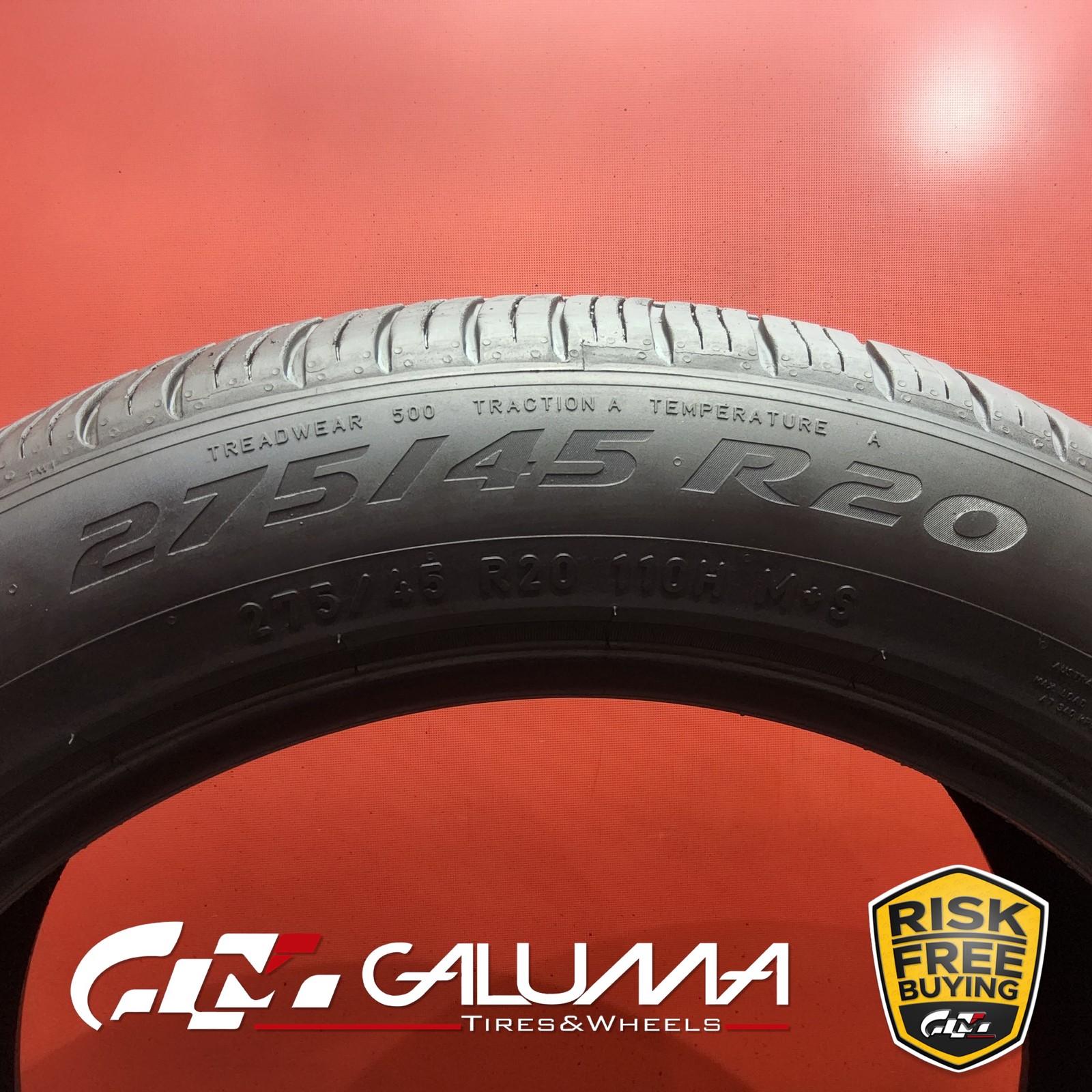4 Tires LikeNEW Pirelli Scorpion Zero A/S RunFlat ★ 275/45R20 No Repairs #96165