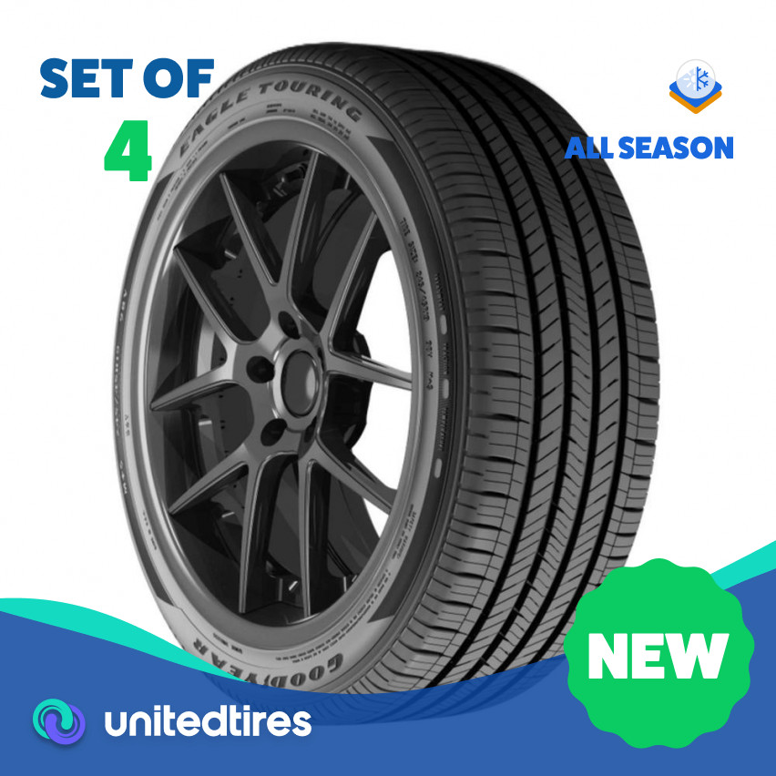 Set of (4) New P 285/45R22 Goodyear Eagle Touring 114H