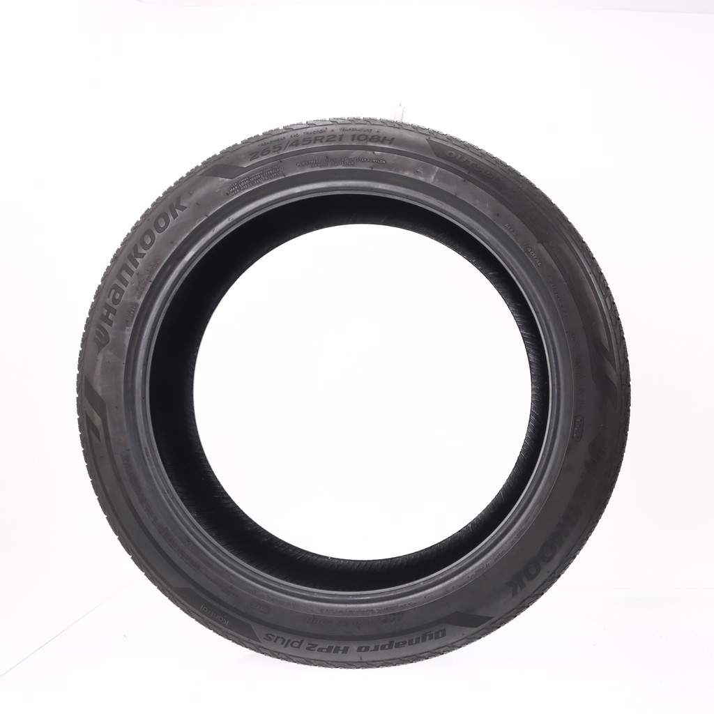Used 265/45R21 Hankook Dynapro HP2 Plus AO 108H – 7/32