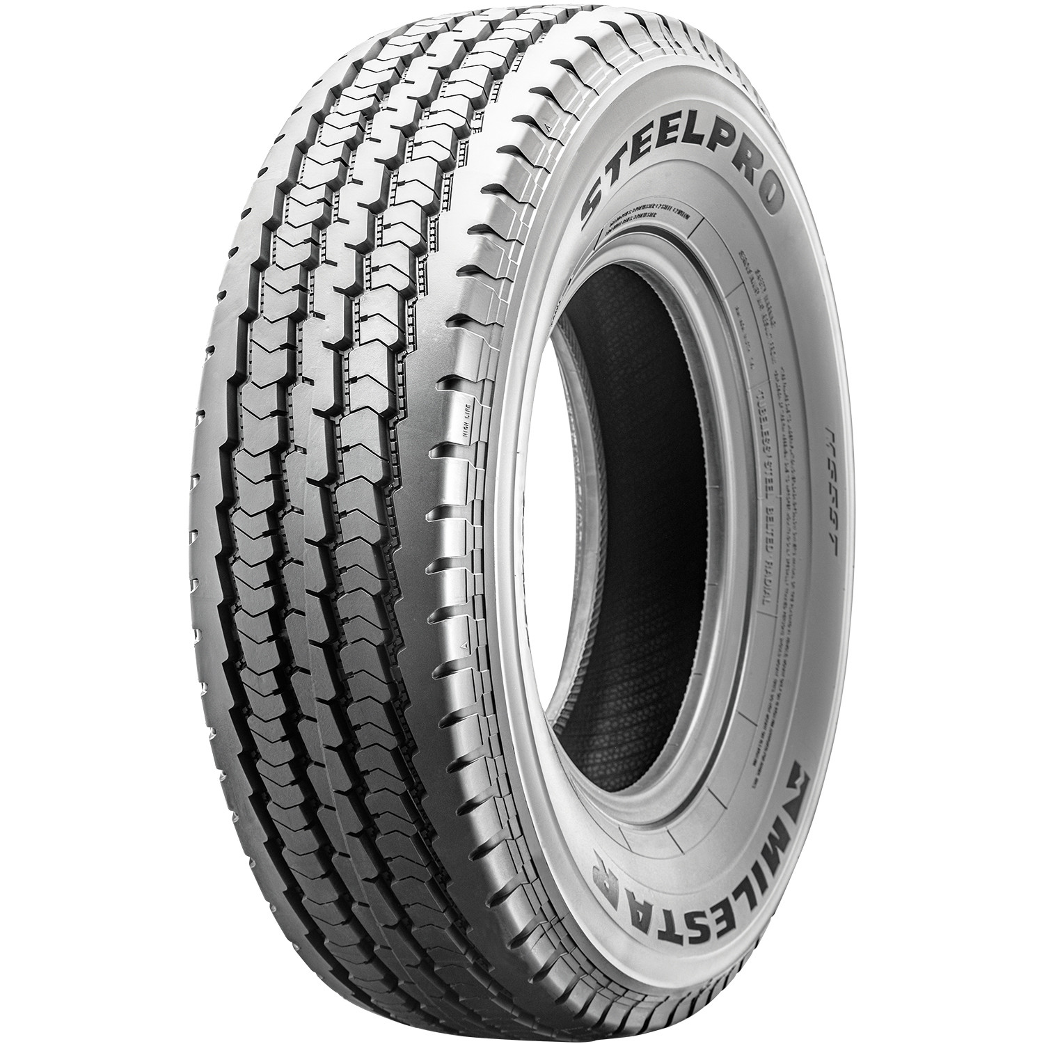 4 Tires Milestar SteelPro MS597 Steel Belted LT 9.5R16.5 E 10 Ply Light Truck
