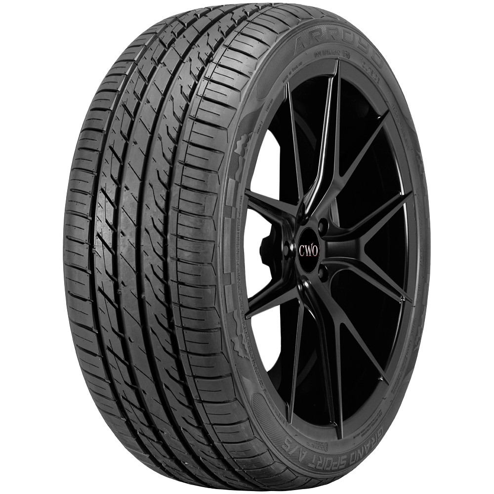 (QTY 2) 245/55ZR18 Arroyo Grand Sport A/S 103W SL Black Wall Tires