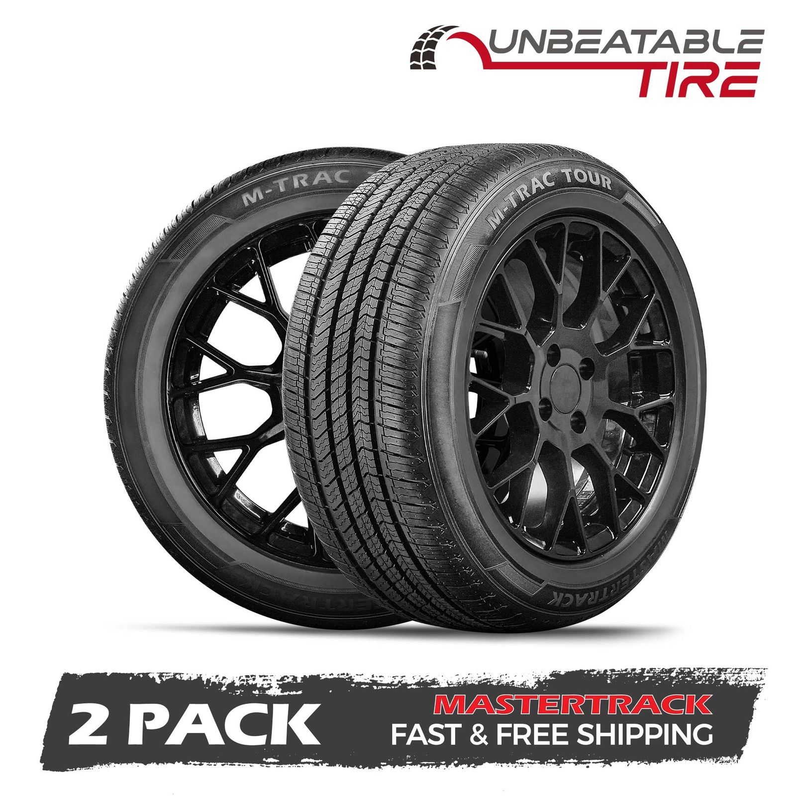 Set of 2 Mastertrack M-TRAC TOUR 205/65R16 95H High Performance Passenger Tires