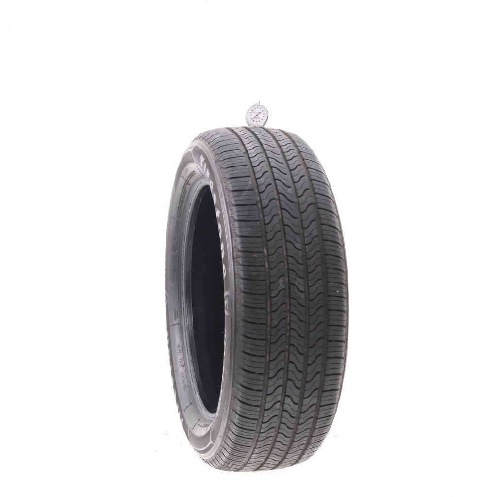 Set of (4) Used 235/55R19 Firestone All Season (Firestone) 101H – 7-8.5/32