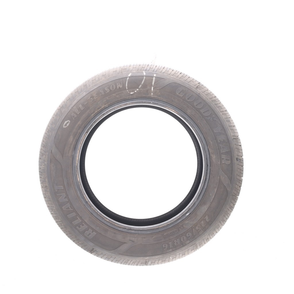 Set of (4) Used 225/60R16 Goodyear Reliant All-season 98H – 8.5-9.5/32