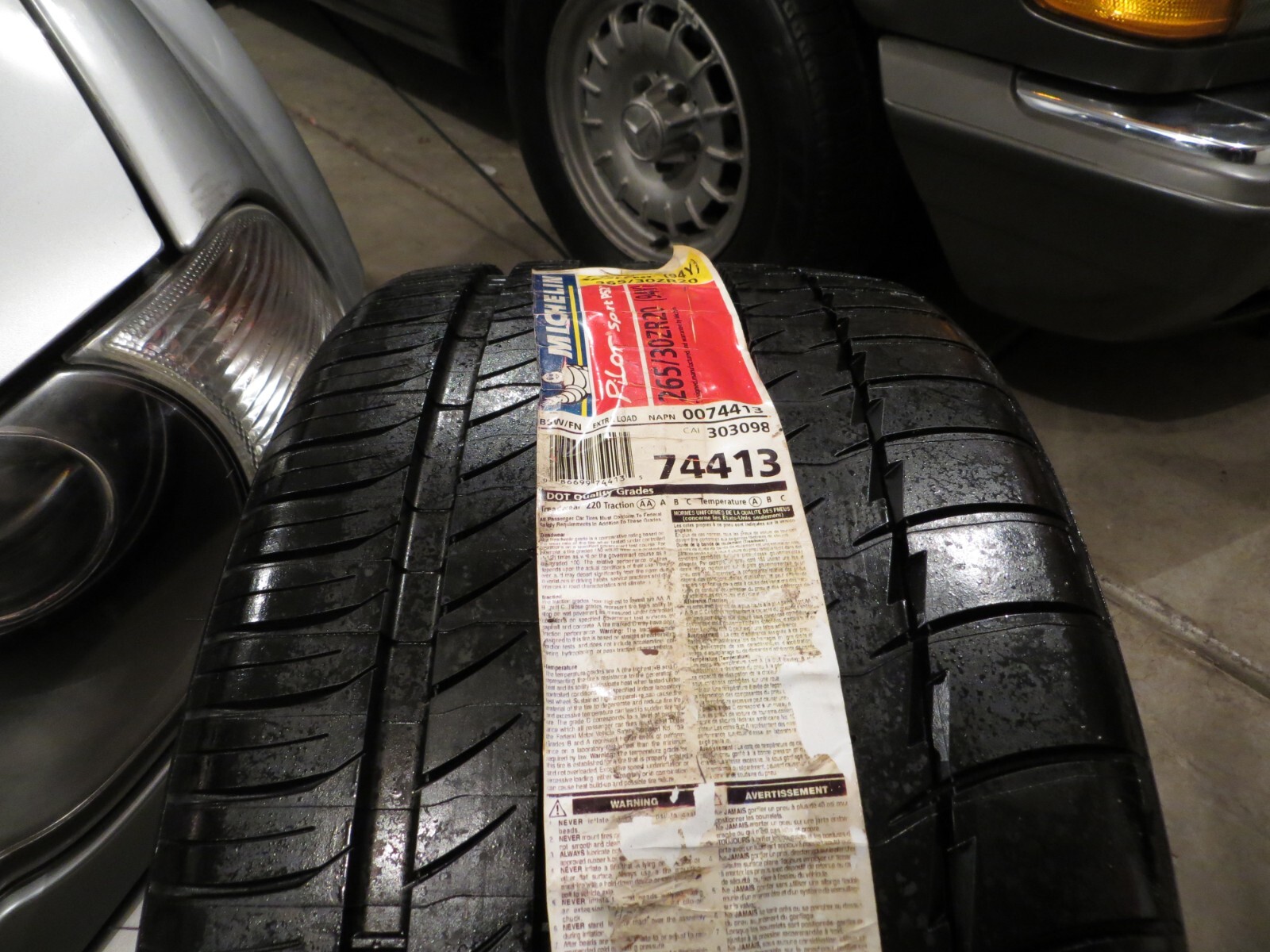 NEW 1 ONE MICHELIN PILOT SPORT PS2 265/30ZR20 94Y XL RO1 AUDI 265 30 20 2888