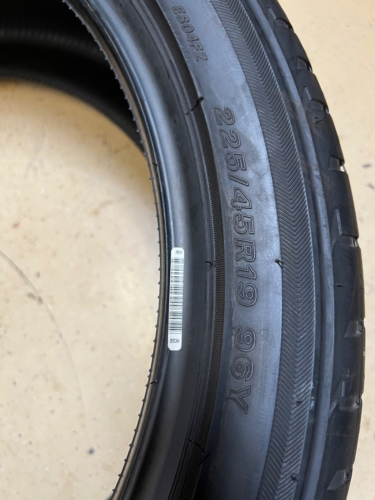 2 – NEW 225/45R19 XL (96Y) Bridgestone Potenza S-04 Pole Position – 9051