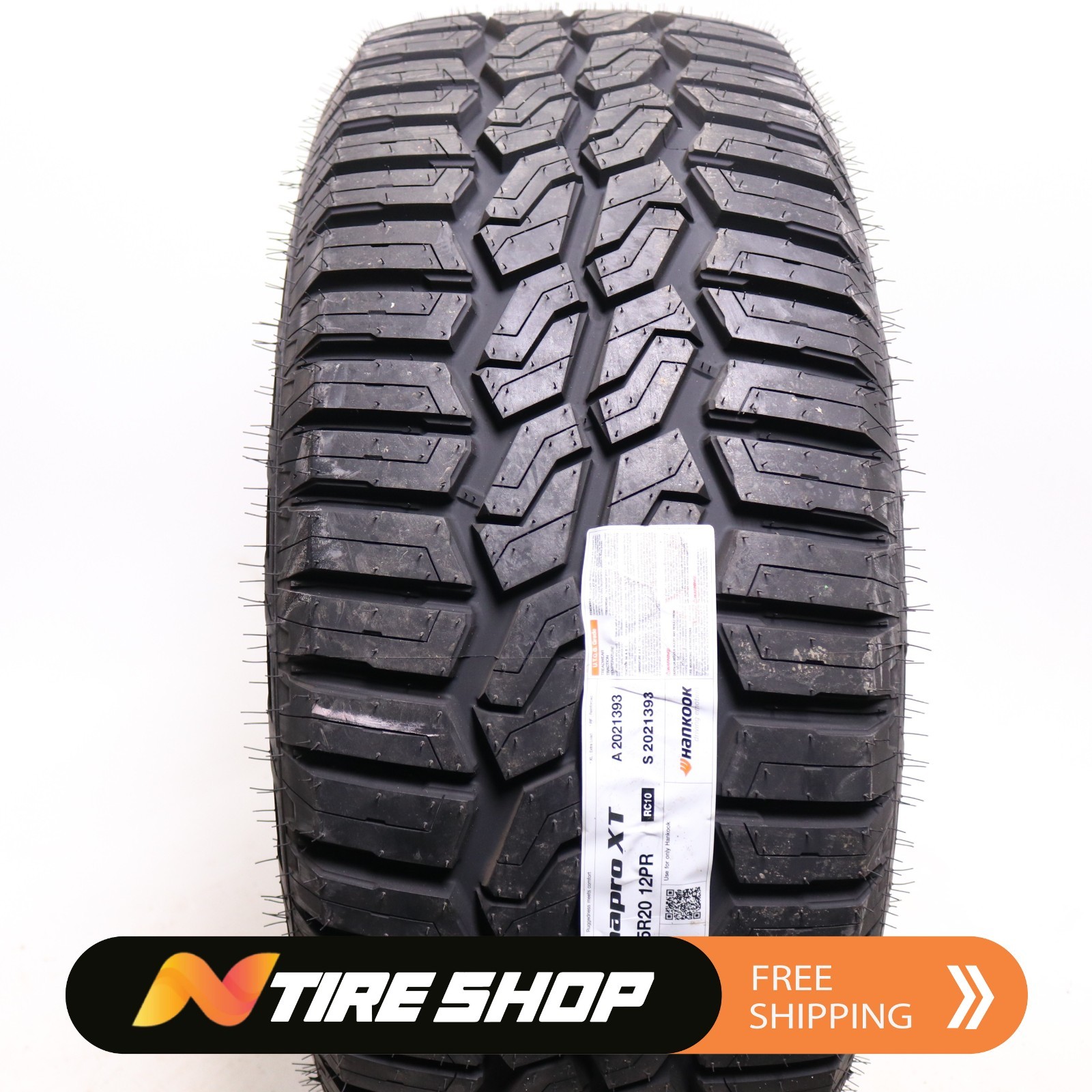 Set of 4 Take Off LT 305/55R20 Hankook DynaPro XT – 125/122R – 16/32 No Repairs