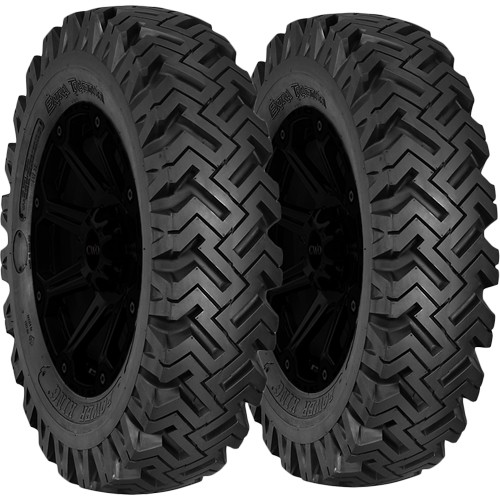 (QTY 2) 7.50-16 Power King Extra Traction Trailer 116/112L Load Range E Tires