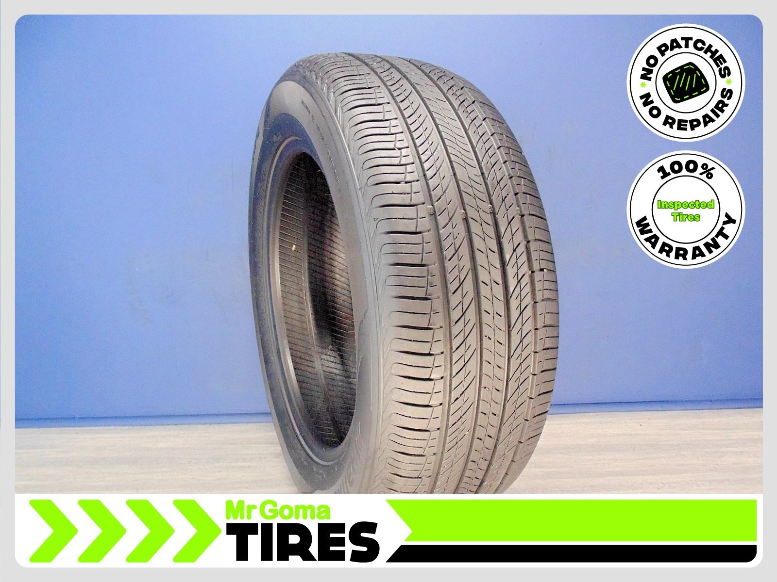 1 HANKOOK DYNAPRO HP2 KONTROL 225/60R17 USED TIRE 7.0/32 TREAD 99H 2256017