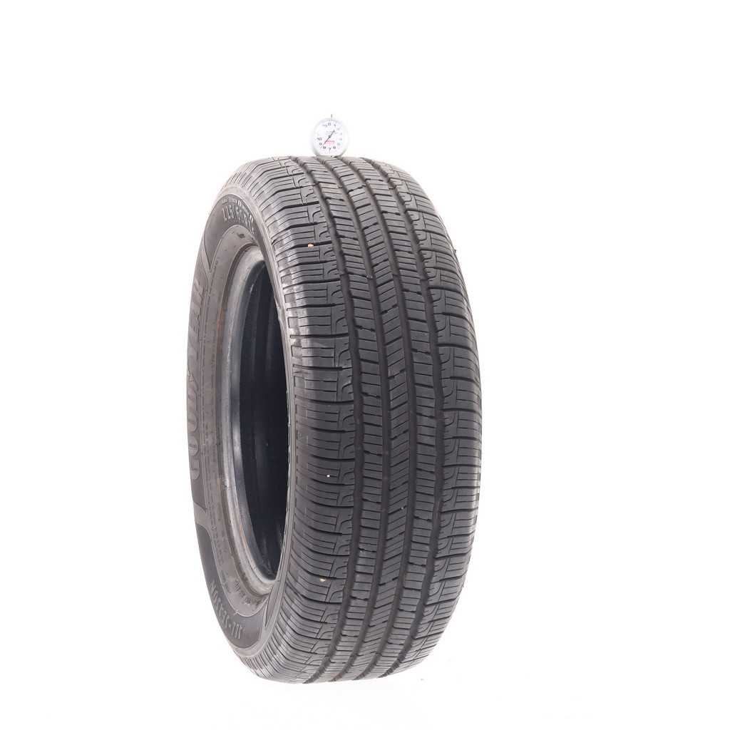 Set of (4) Used 225/60R16 Goodyear Reliant All-season 98H – 8.5-9.5/32