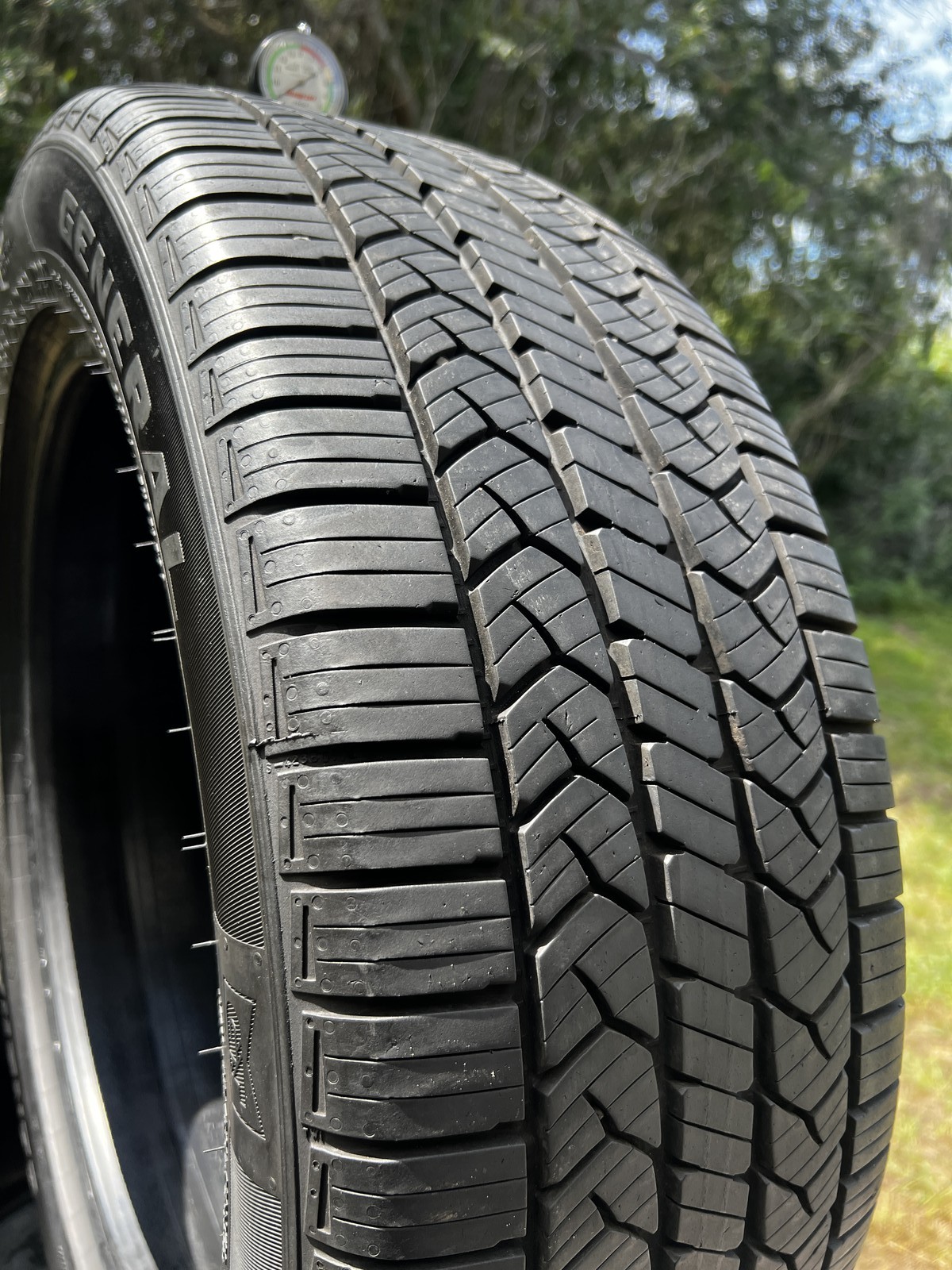 1 Tire General Altimax RT45 235/55R20 102H DOT.0124 9/32 NO Patch