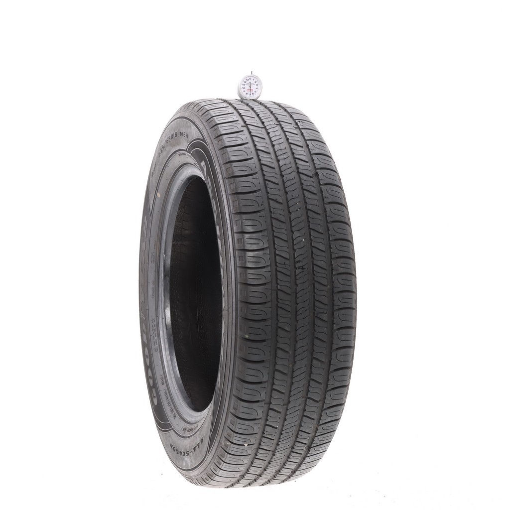Set of (4) Used 235/65R18 Goodyear Assurance All-Season 106H – 6.5-7/32