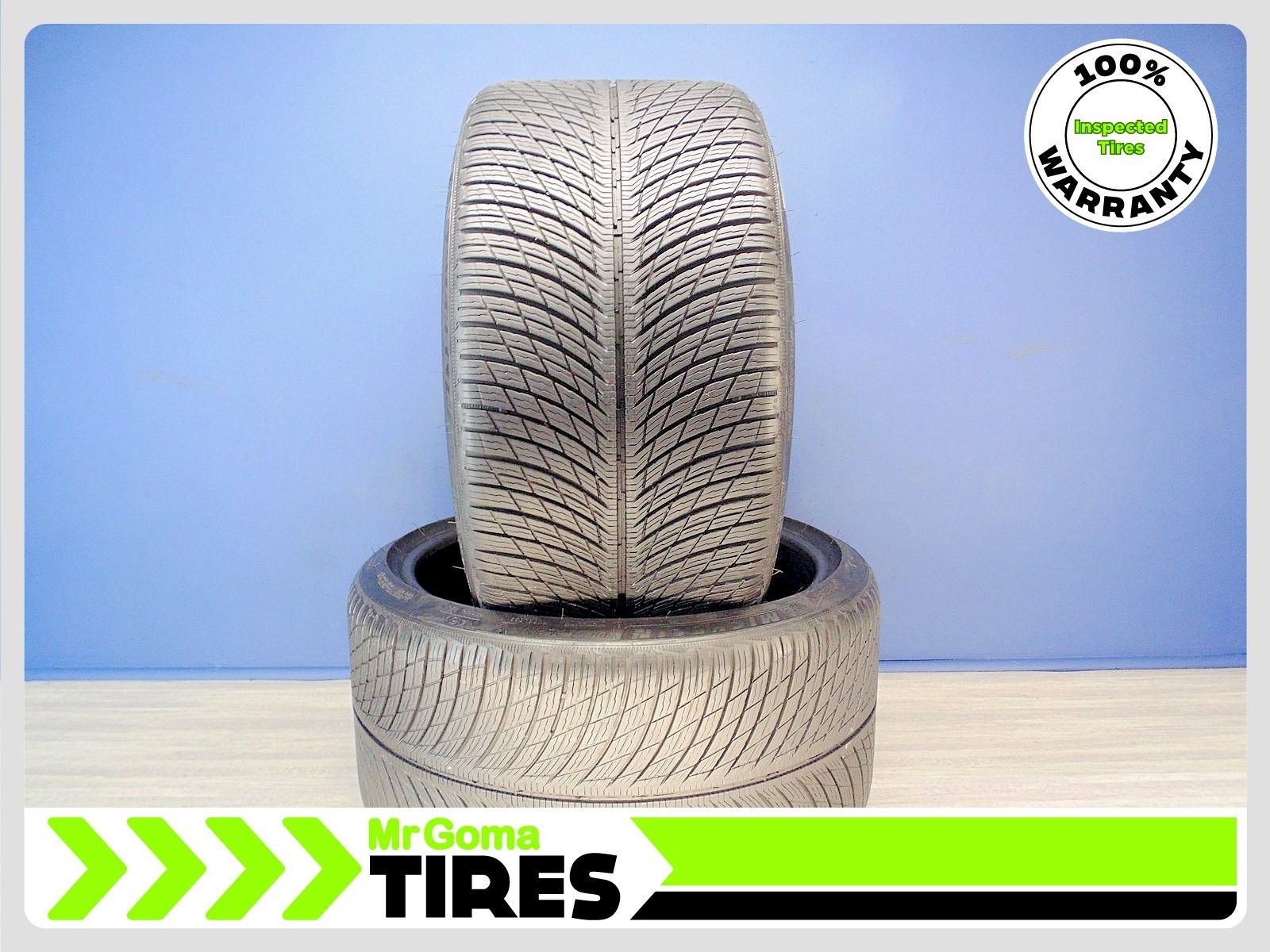 2 MICHELIN PILOT ALPIN 5 NA5 XL 305/30R21 USED TIRES 7.3/32 TREAD 104V 3053021