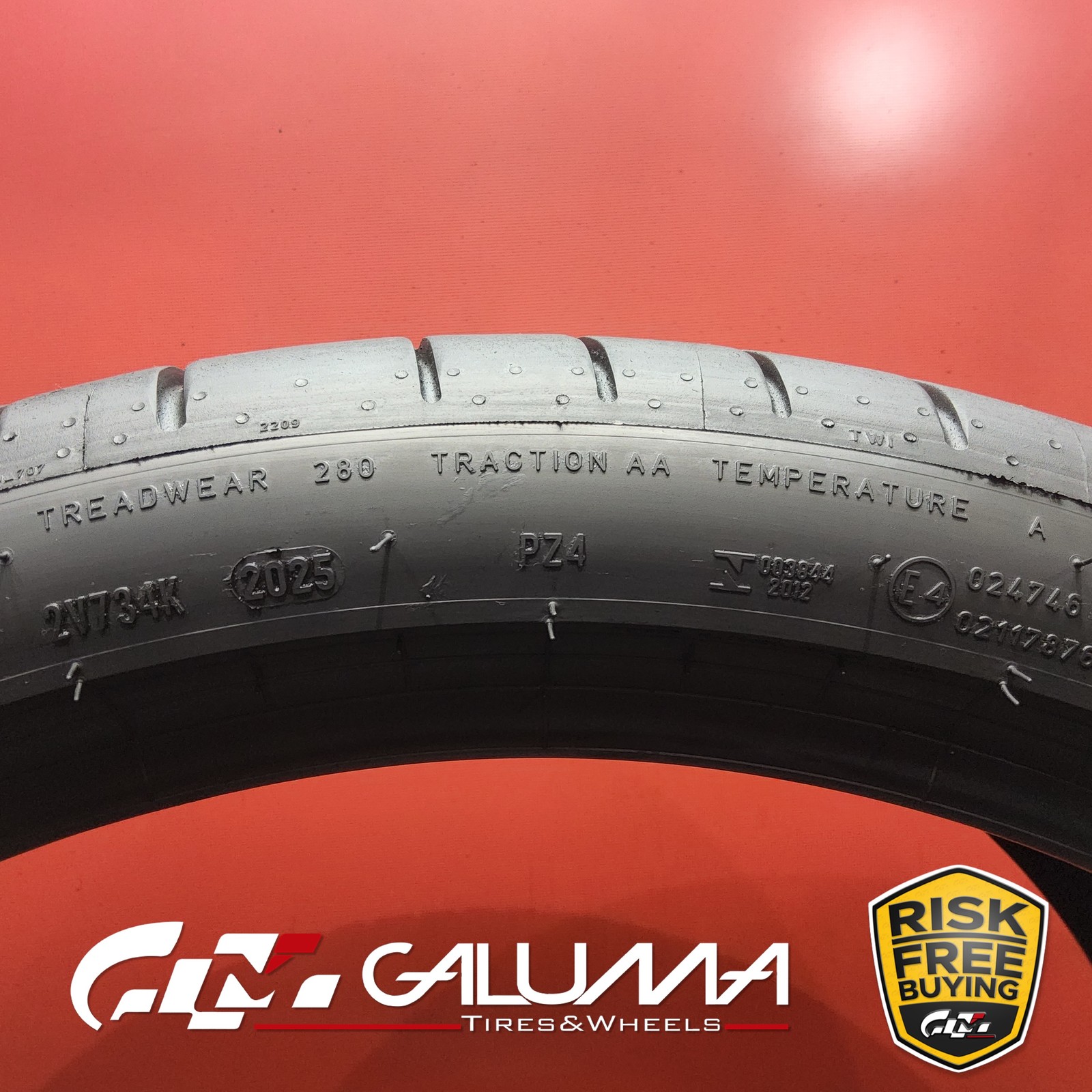Set of 2 Tires LikeNEW Pirelli P-Zero (PZ4) ALP XL 325/30ZR23 325/30/23 #95929