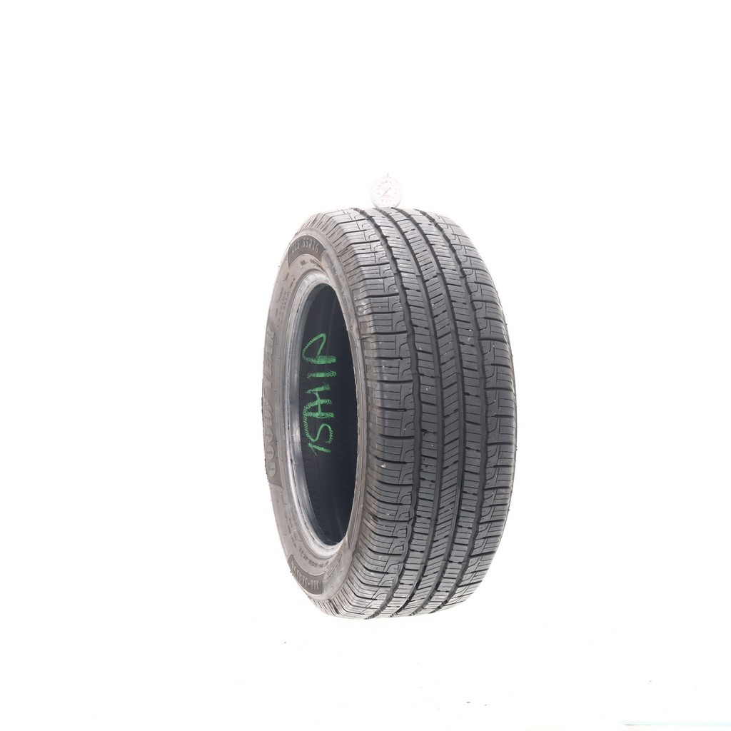 Set of (4) Used 215/55R16 Goodyear Reliant All-season 93V – 8.5-9.5/32