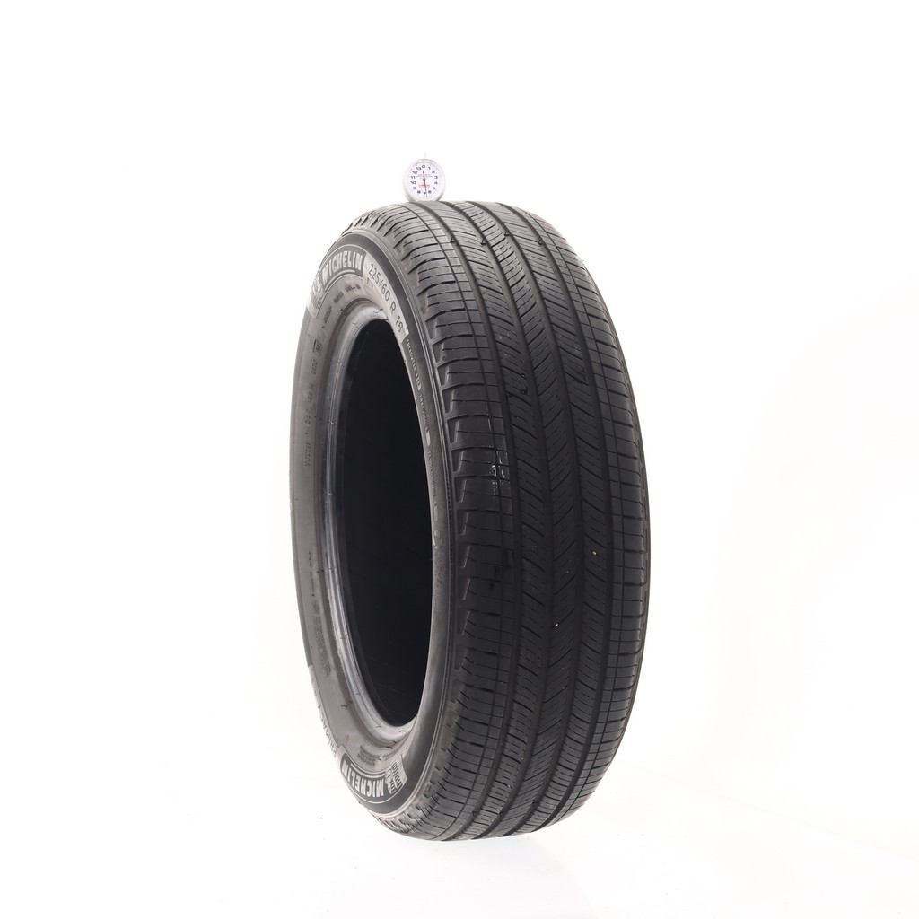 Set of (4) Used 225/60R18 Michelin Primacy A/S 100H – 6.5-7/32