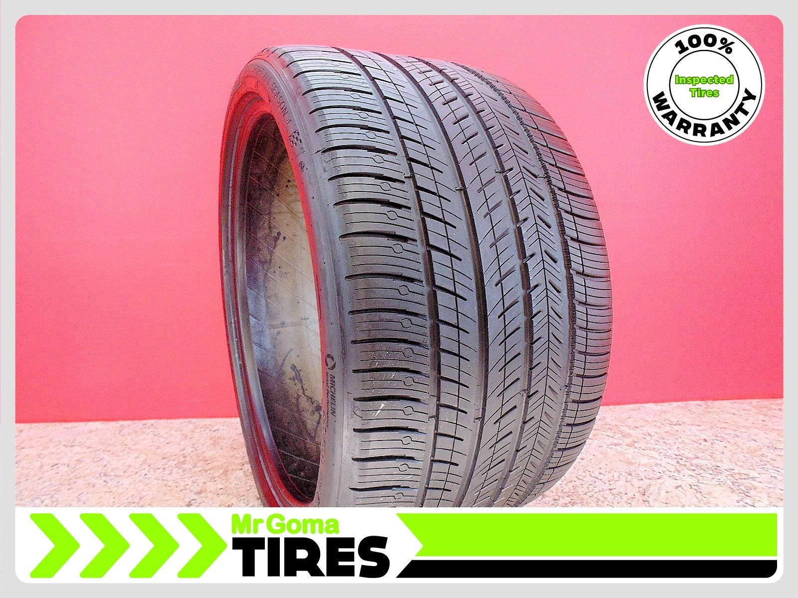 1 MICHELIN PILOT SPORT A/S 4 MO1 XL 315/30R21 USED TIRE 8.0/32 TREAD 3153021