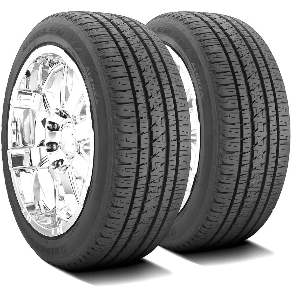 2 Tires Bridgestone Dueler H/L Alenza 285/45R22 110H A/S All Season
