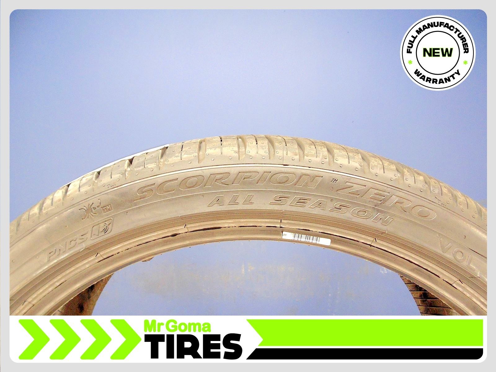 1 BRAND NEW PIRELLI SCORPION TM ZERO A/S VOL PNCS XL 275/35R22 TIRE 2753522