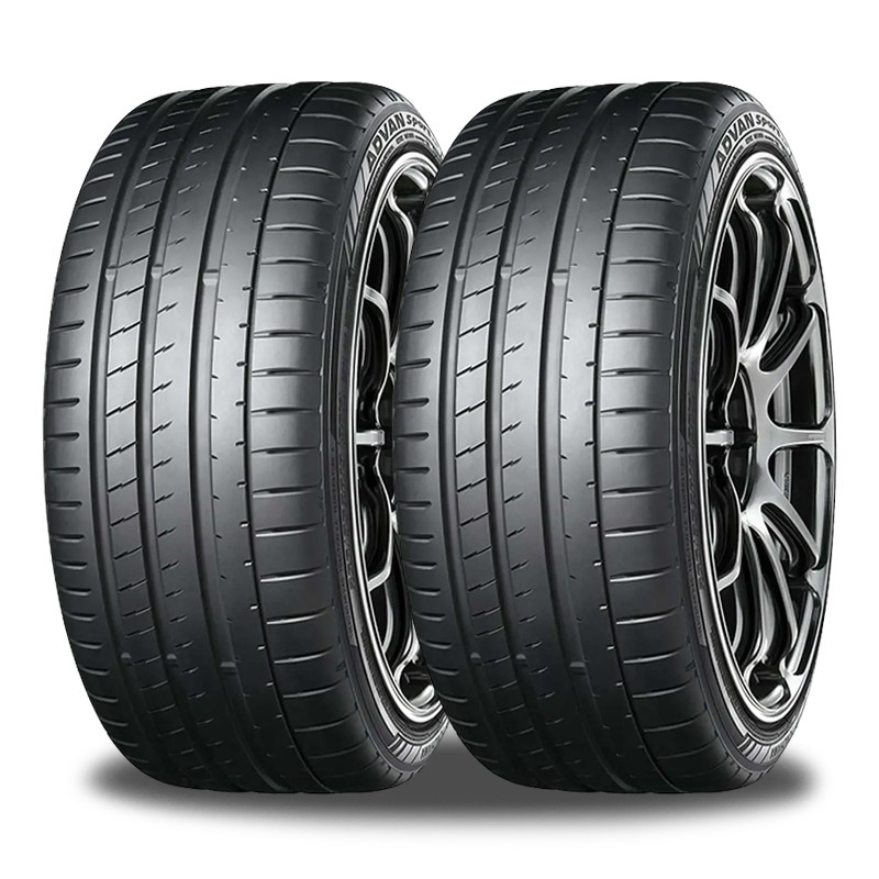 2 Yokohama Advan Sport V107 E 275/35R23 108Y XL Tires