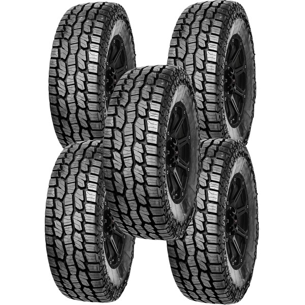 (QTY 5) 275/60R20 Atlas Paraller A/T 115T SL Black Wall Tires