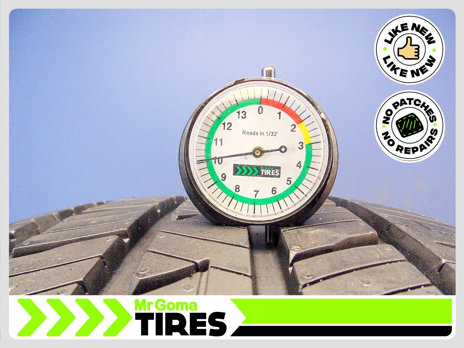 1 FALKEN ZIEX CT60 A/S 255/45R20 USED TIRE 10.0/320 TREAD NO PATCHES 2554520